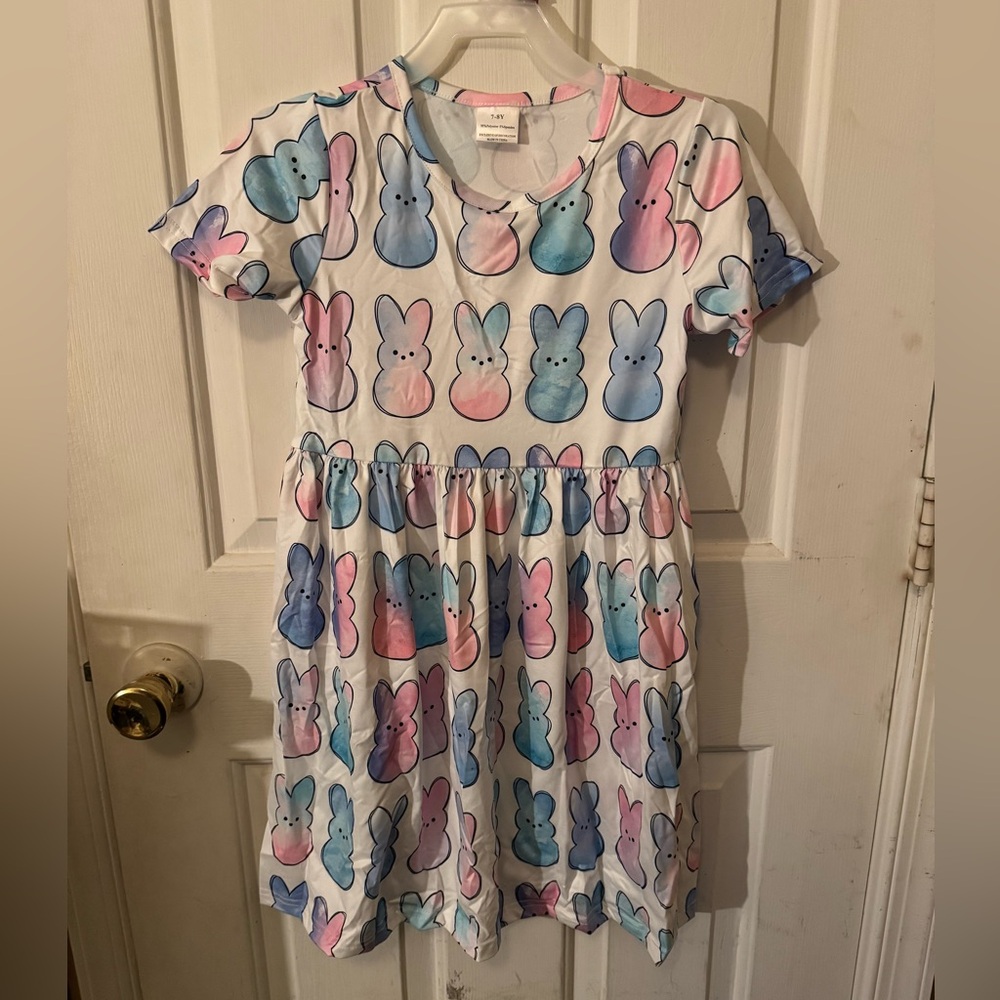 NIP Bunny Print Kids Dress
